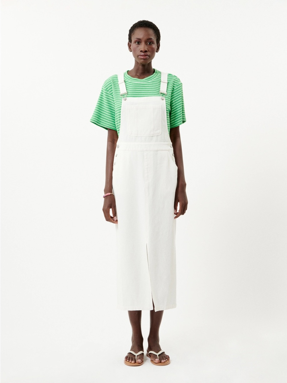 FRNCH Paris Vintage Denim Overall Skirt - Women's